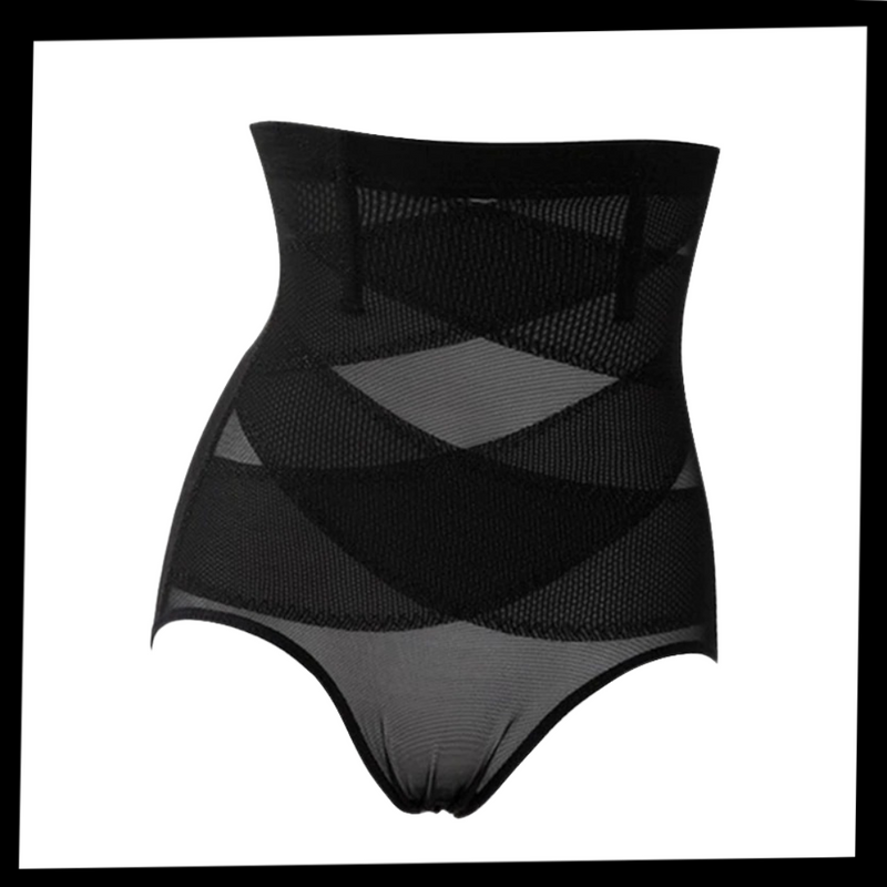 Sous-vêtement de maintien à compression croisée amincissant pour les abdominaux