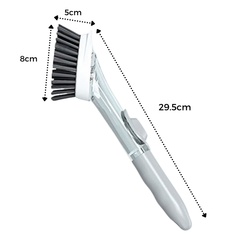 Brosse de vaisselle avec distributeur de savon