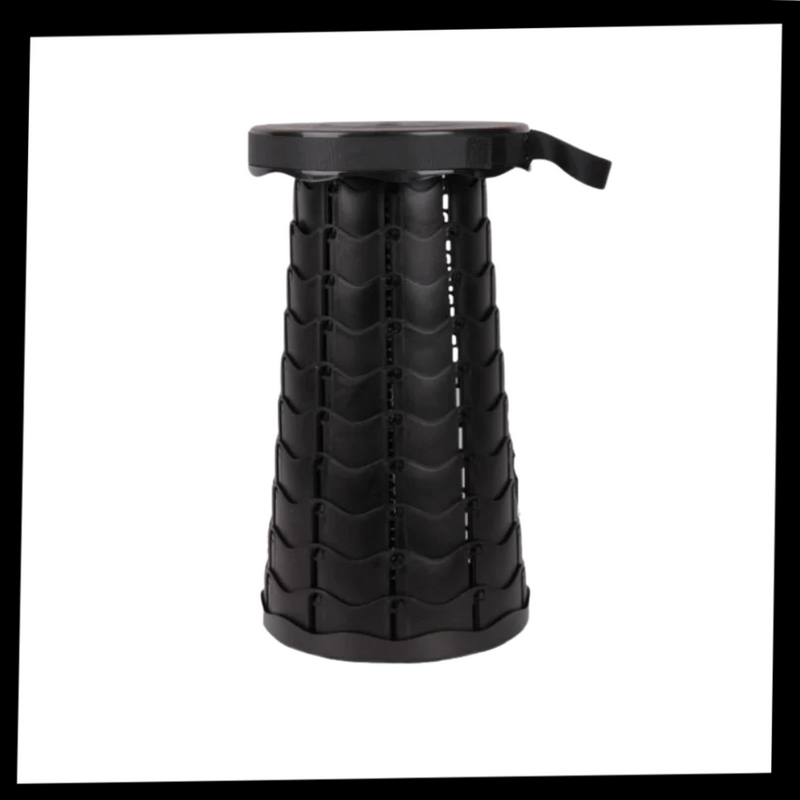 Tabouret rétractable portable