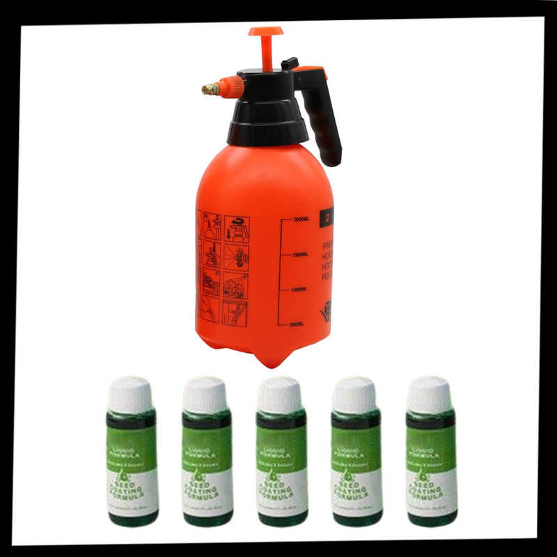 Pulvérisateur de jardin à pompe