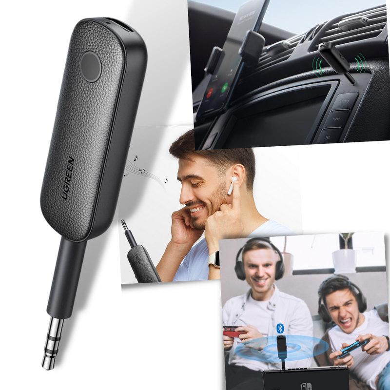 Adaptateur bluetooth sans fil avec prise jack 3.5 mm