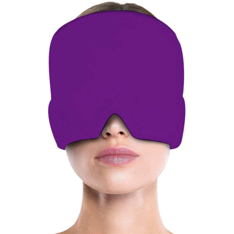 Bonnet anti migraine à thérapie chaud-froid