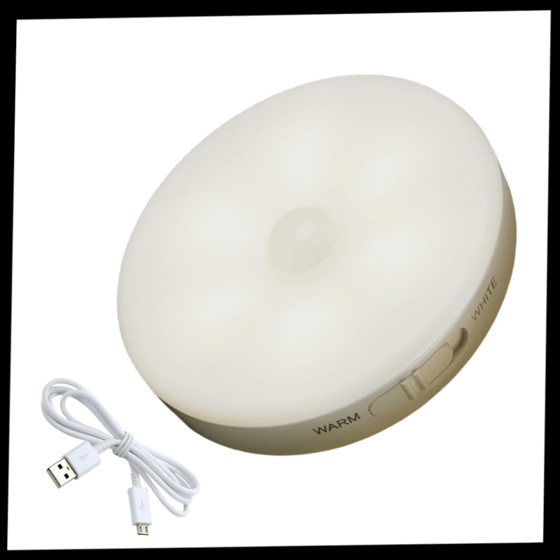 Lumière LED avec détecteur de mouvement