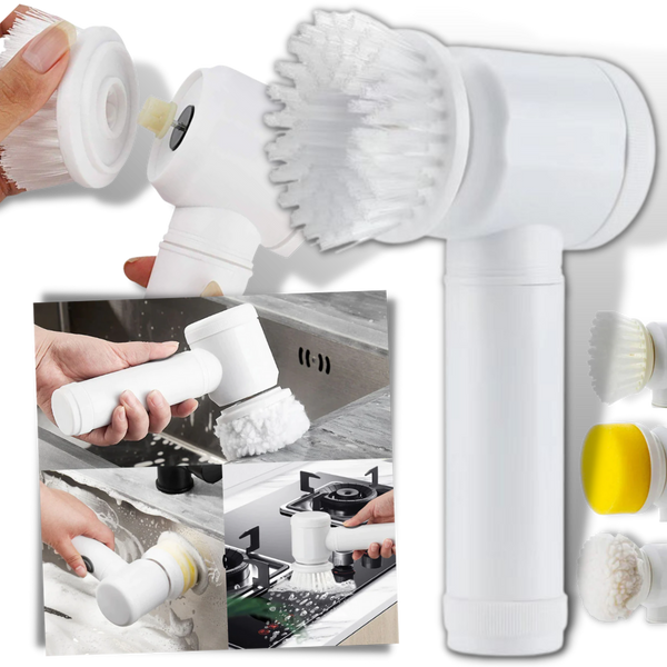 Brosse de nettoyage électrique manuelle