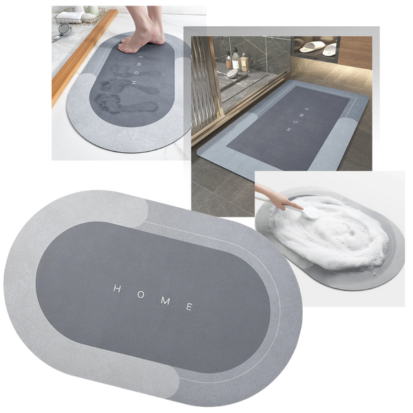 Tapis de sol antidérapant extra absorbant