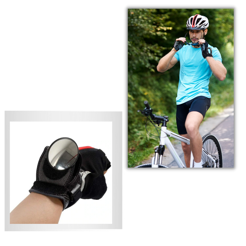 Rétroviseur de poignet pour bicyclette