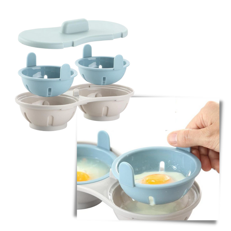 Boîte de cuisson d'œufs à la vapeur