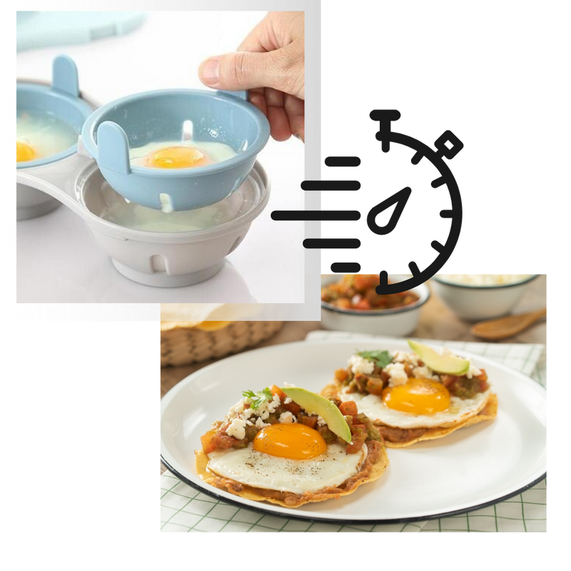 Boîte de cuisson d'œufs à la vapeur
