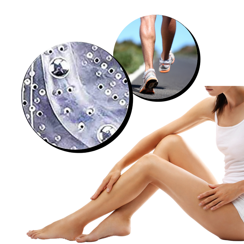 Semelles de massage magnétiques