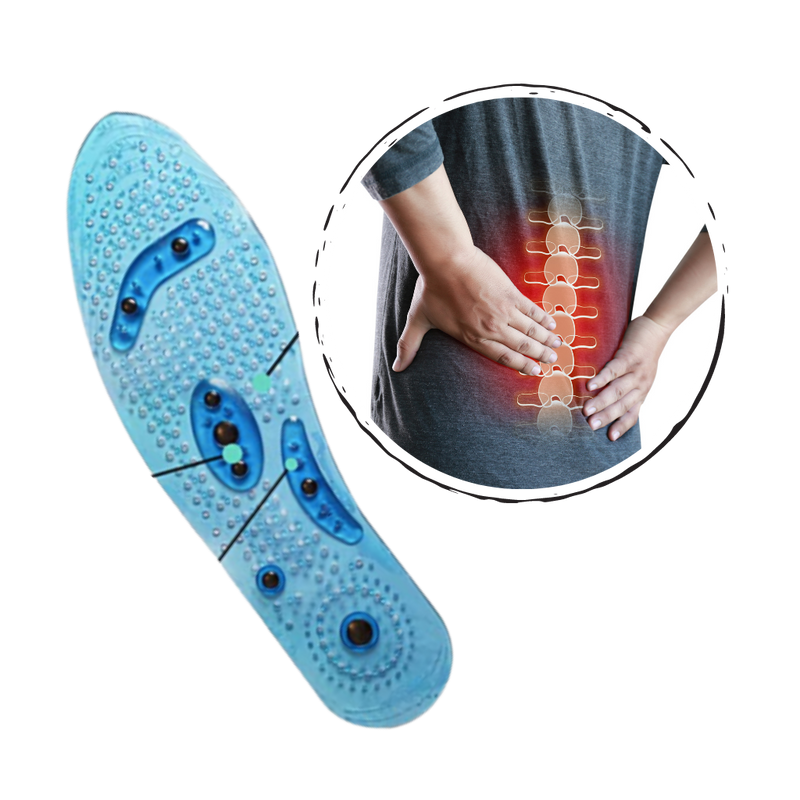 Semelles de massage magnétiques
