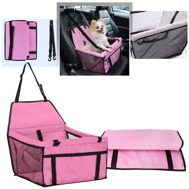 Siège auto réglable pour chien