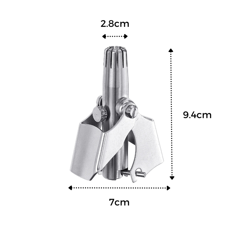 Tondeuse manuelle portable pour les poils du nez