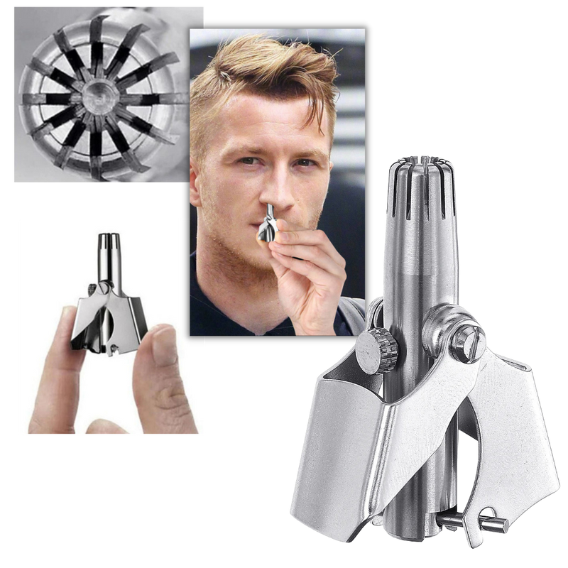 Tondeuse manuelle portable pour les poils du nez