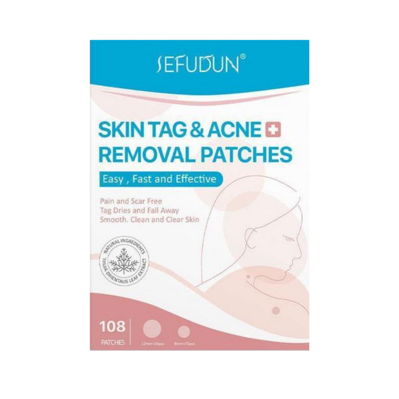 Patch de traitement anti excroissances cutanées