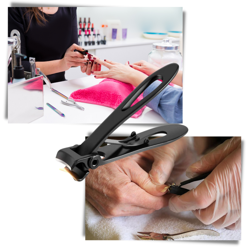 Coupe-ongles à large ouverture en acier inoxydable