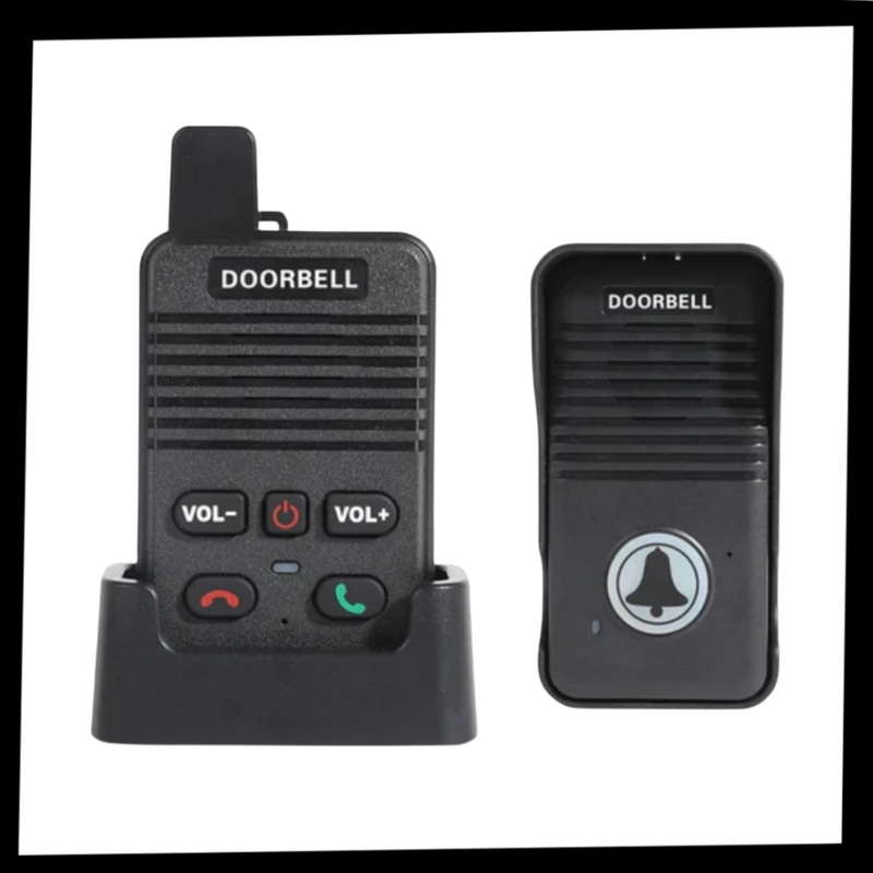 Sonnerie et interphone à communication avancée