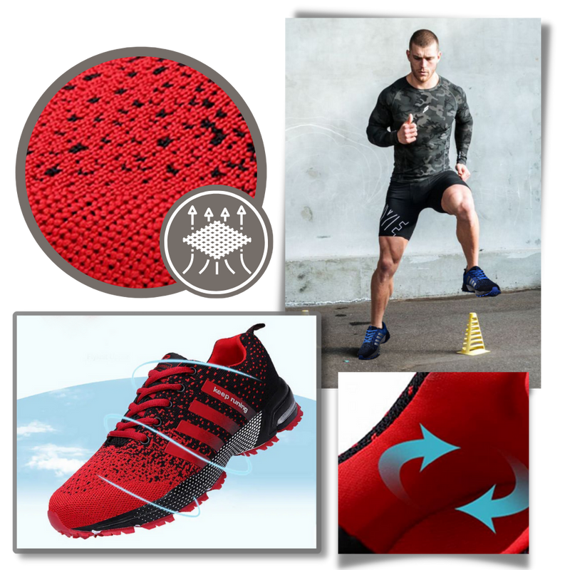 Chaussures de sport respirantes pour homme
