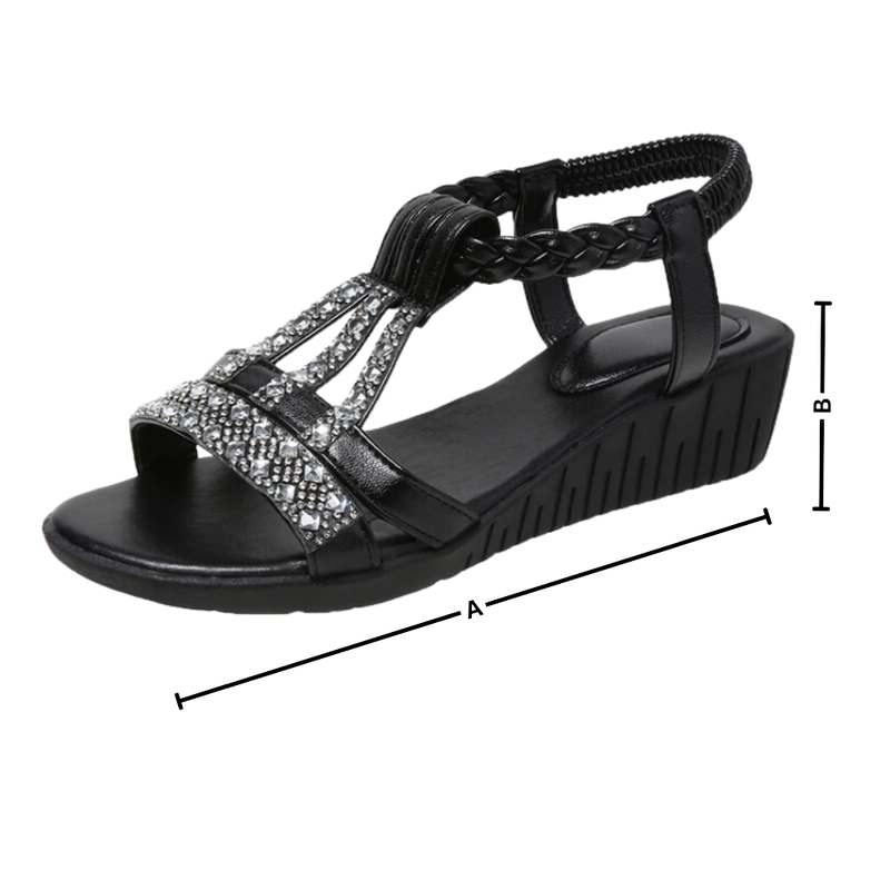 Sandales orthopédiques élégantes bohème