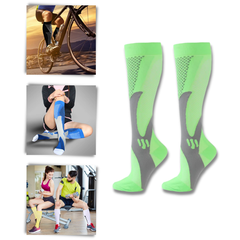 Chaussettes de compression fonctionnelles et élégantes