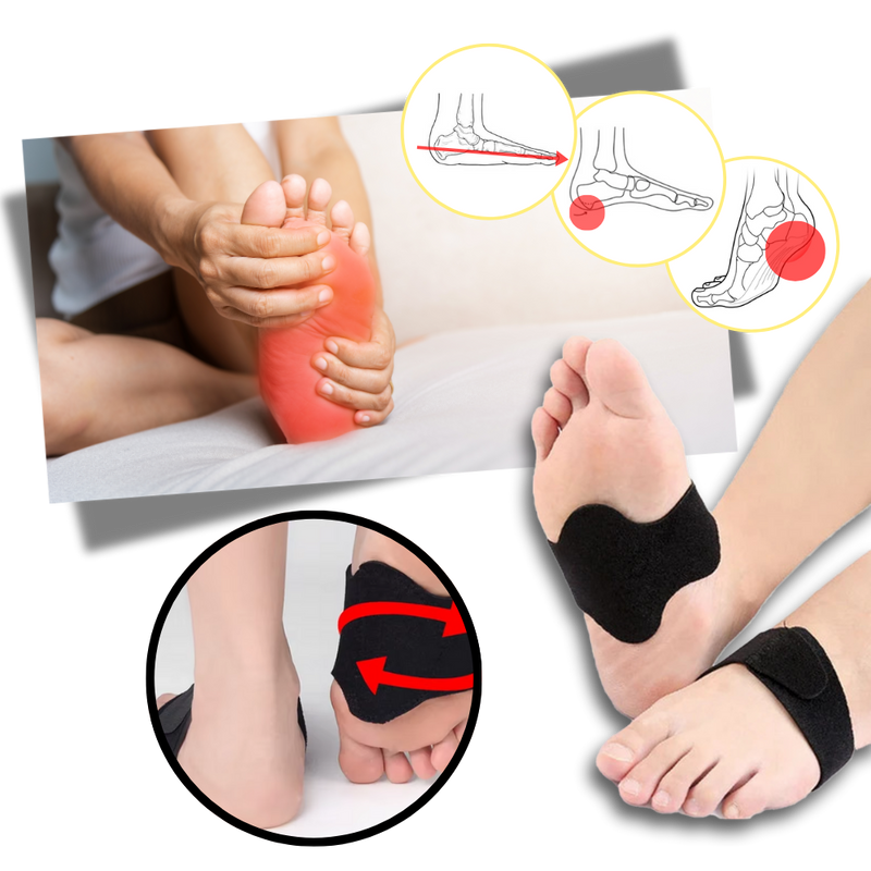 Support de voûte plantaire pour l'alignement des pieds