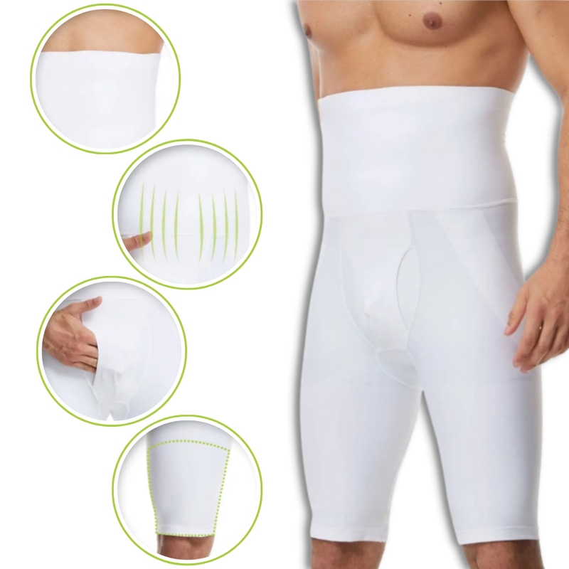 Short minceur sans couture à taille haute