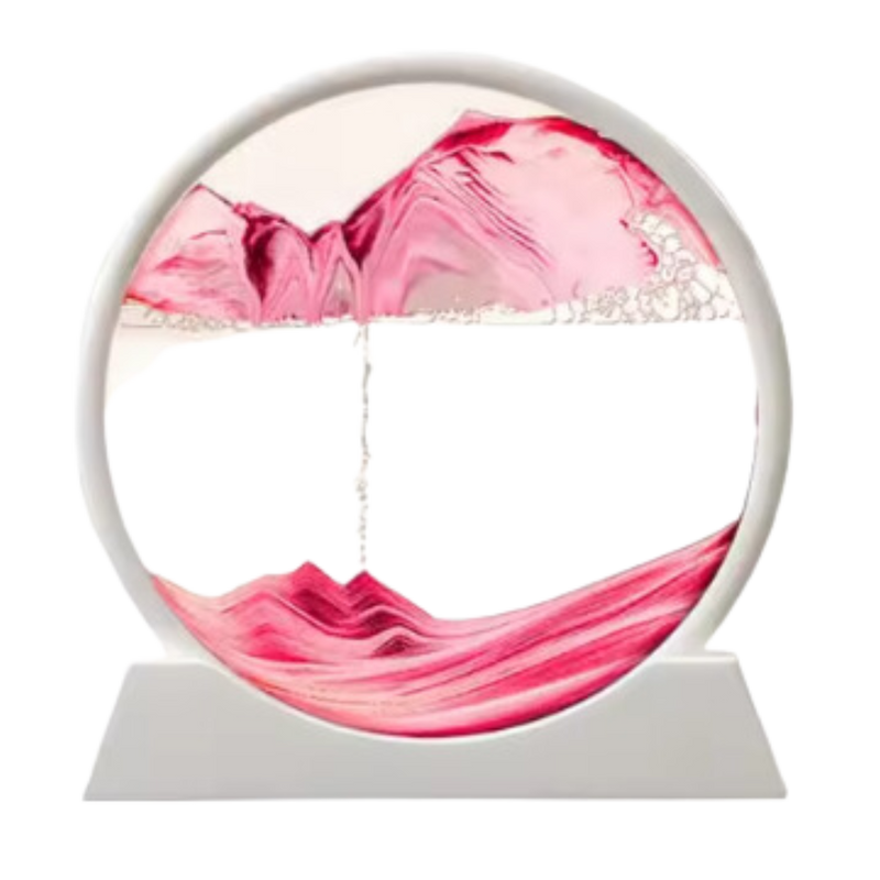 Image d'art de sable en mouvement dynamique