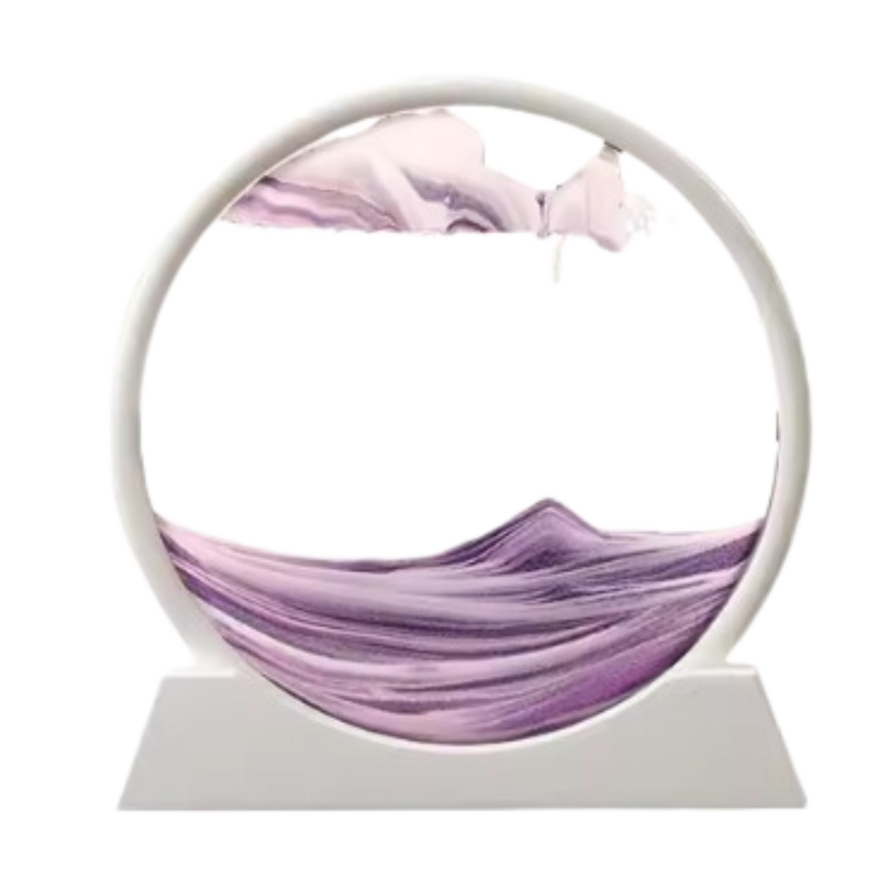 Image d'art de sable en mouvement dynamique