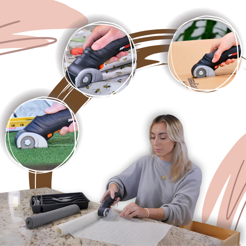 Ciseaux électriques sans fil à affûtage automatique
