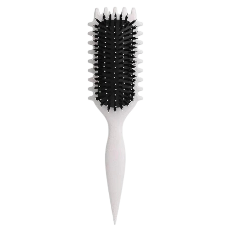 Brosse démêlante et définissante pour boucles