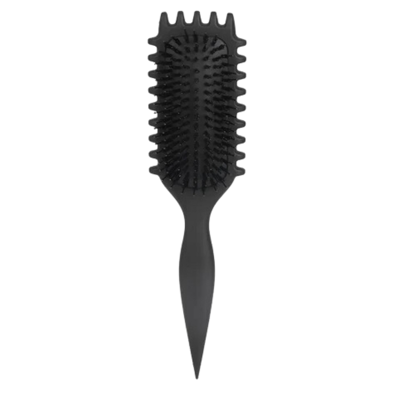 Brosse démêlante et définissante pour boucles
