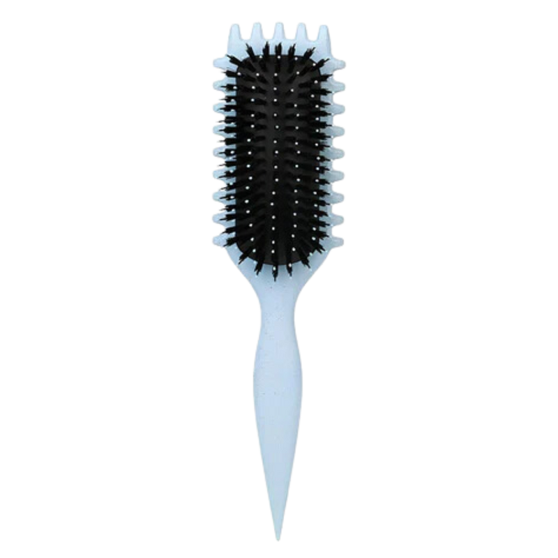 Brosse démêlante et définissante pour boucles