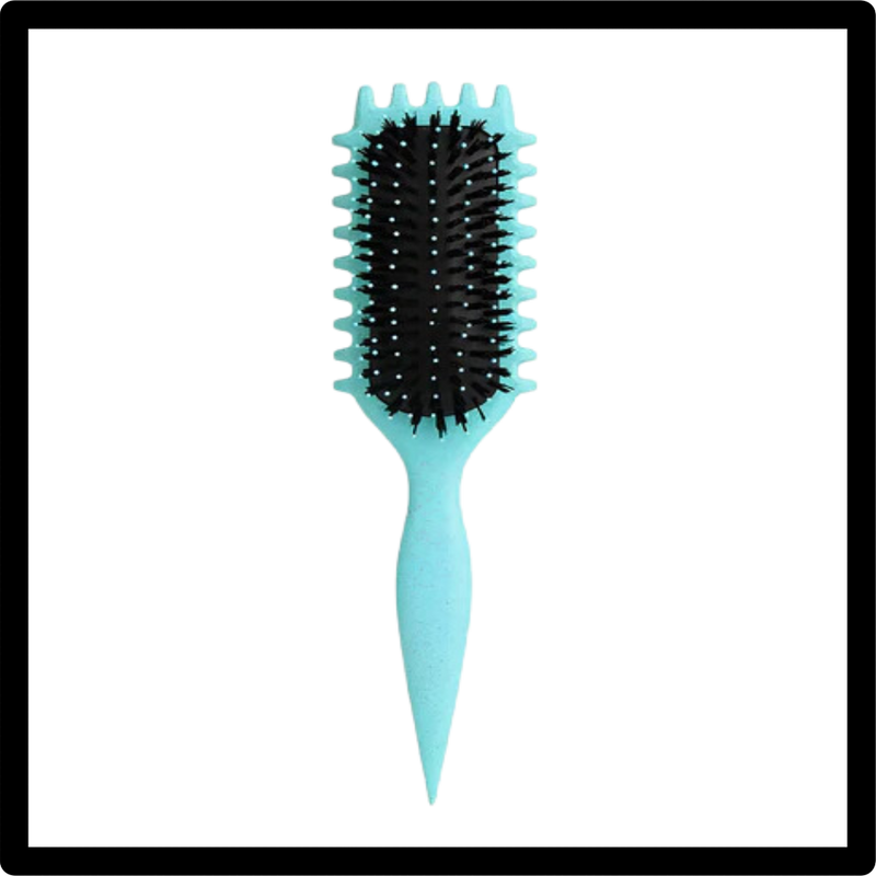 Brosse démêlante et définissante pour boucles