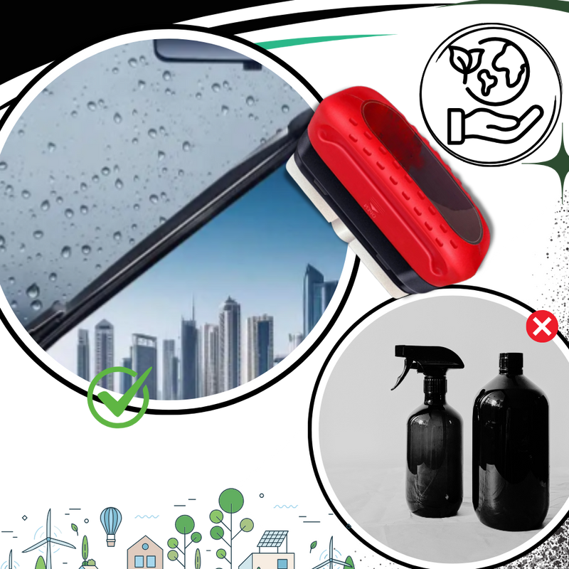 Brosse éponge nettoyante puissante de pare-brise